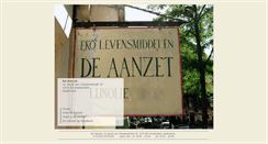 Desktop Screenshot of de-aanzet.nl