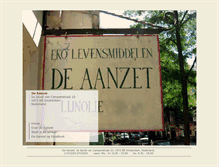 Tablet Screenshot of de-aanzet.nl